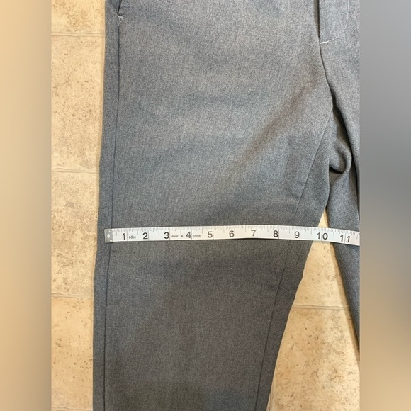 Lands' End Women's Dress Pants Gray Polyester Blend Size 4 - Picture 6 of 10